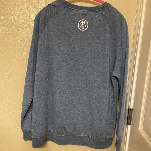 Simply Southern Western Barbie Patch emoji crew sweatshirt casual loungewear M - Picture 2 of 7